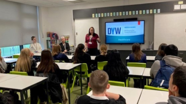 Healthcare insights for Inverurie Academy pupils