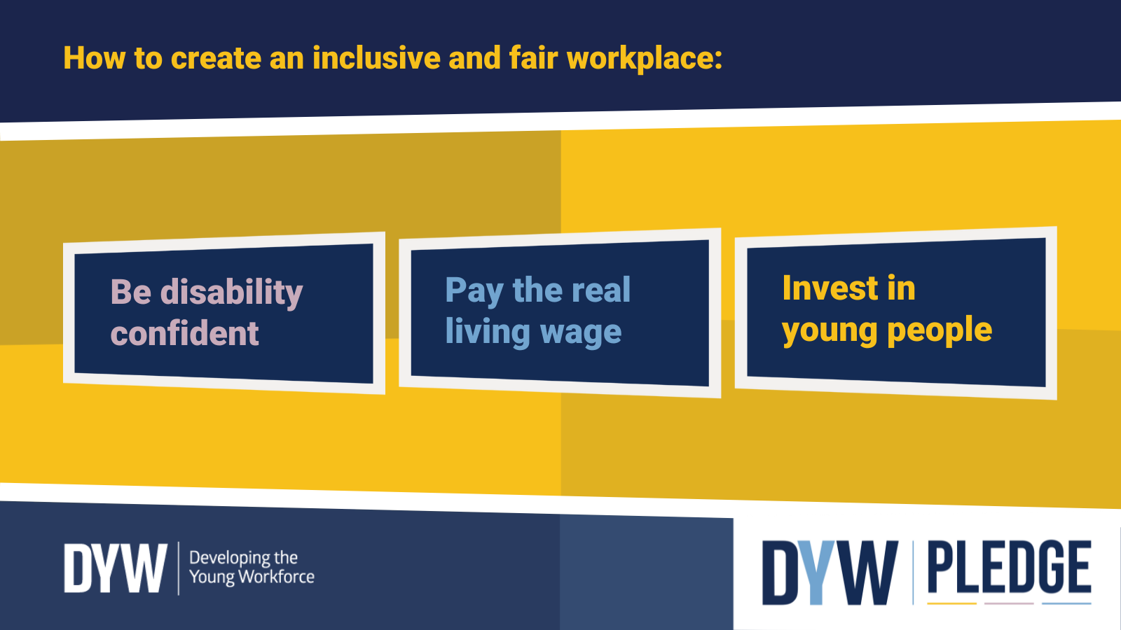 Inclusive and fair workplace pledge