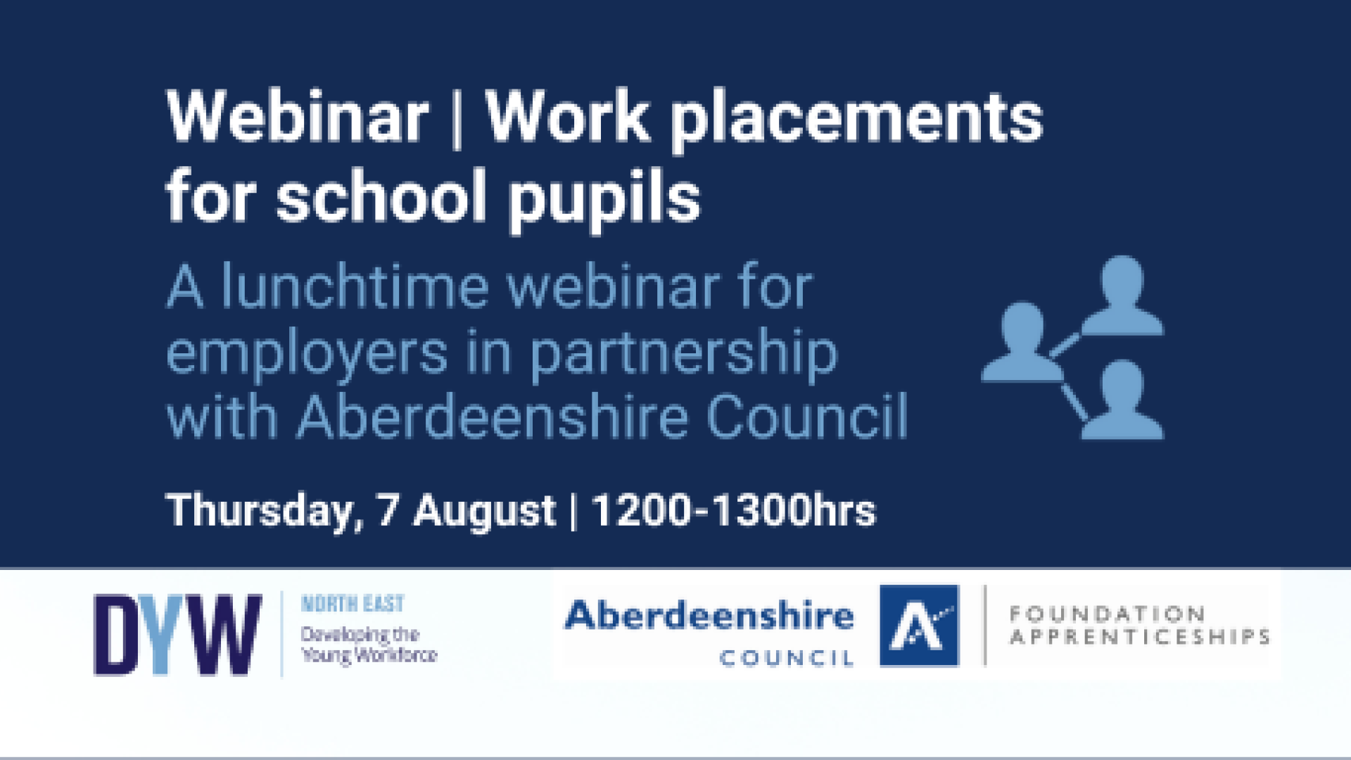 Work placements for school pupils webinar