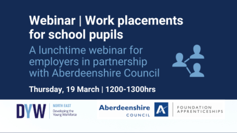 Work placements for school pupils webinar
