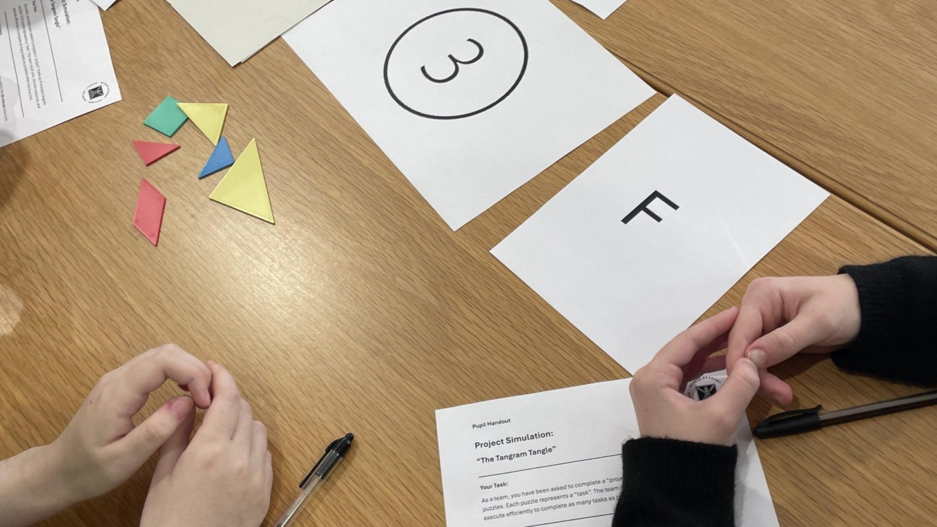 Assessment centre table activities