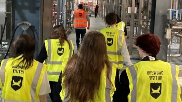 Learning lab skills with Brewdog