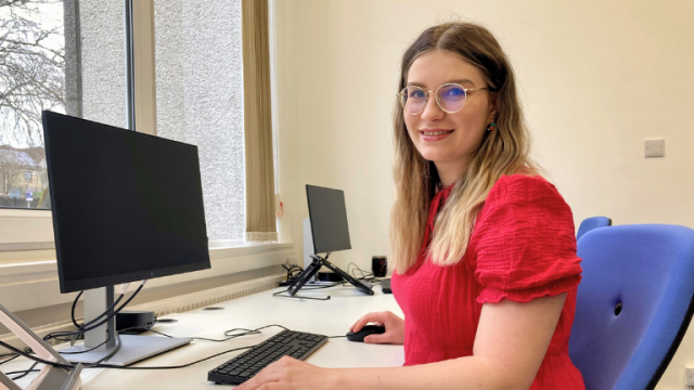 Making a difference with data: Iza's work placement experience