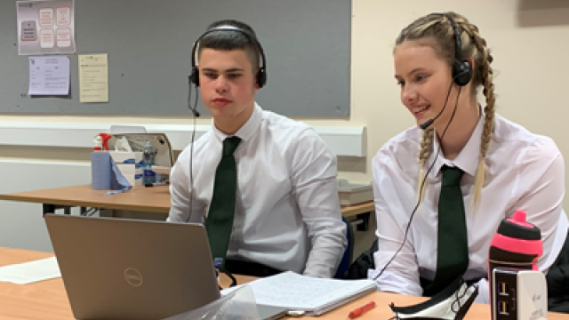 Support secondary school pupils