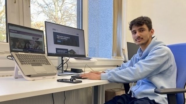 Sughan means business on his Foundation Apprenticeship